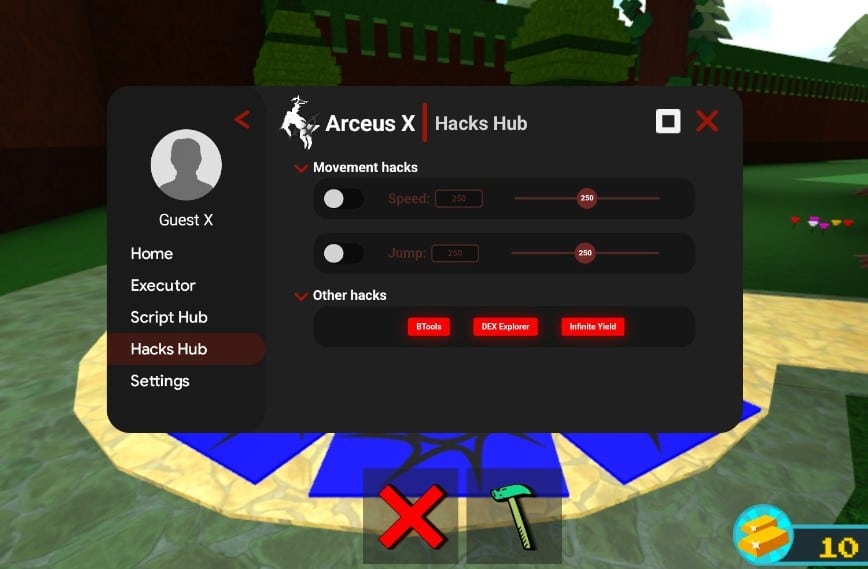 roblox mod menu apk