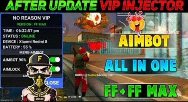 free fire no reason injector apk