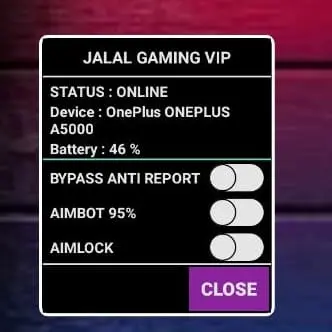 jalal gaming vip hack